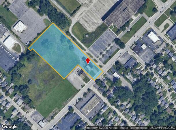  29707 Euclid Ave, Wickliffe, OH Parcel Map