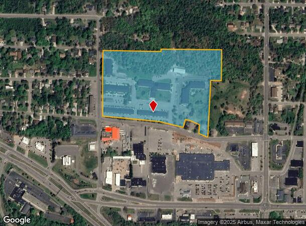 1542 W Ridge St, Marquette, MI Parcel Map