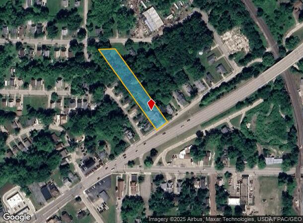  873 W Prospect Rd, Ashtabula, OH Parcel Map