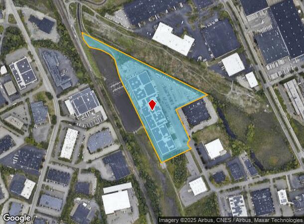  36 Cabot Rd, Woburn, MA Parcel Map