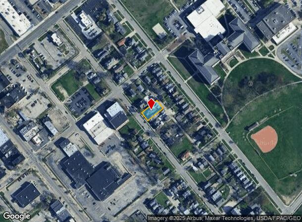 219 Oswald St, Toledo, OH Parcel Map
