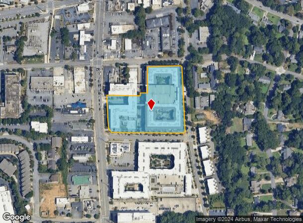  6125 Roswell Rd, Atlanta, GA Parcel Map