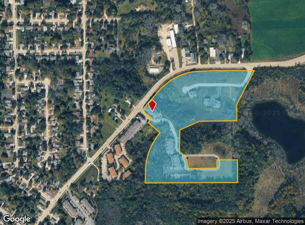  1224 Lakeridge Ct, West Bend, WI Parcel Map