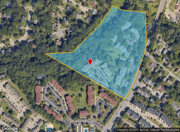  988 Spa Rd, Annapolis, MD Parcel Map