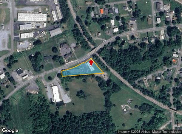  2805 W Walnut St, Johnson City, TN Parcel Map