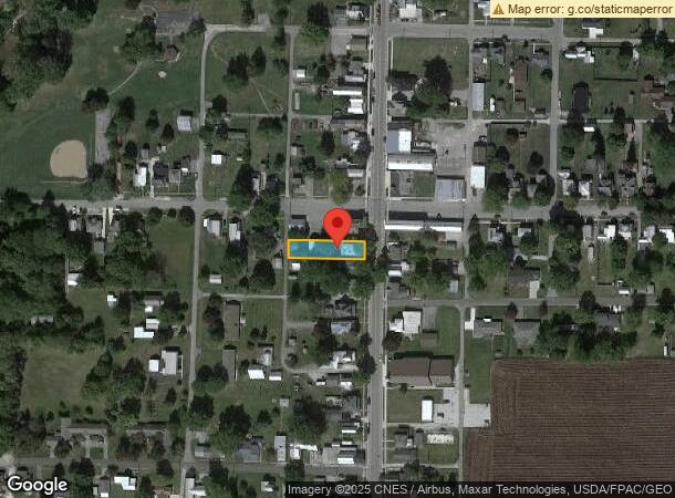  103 S Main St, Mount Blanchard, OH Parcel Map