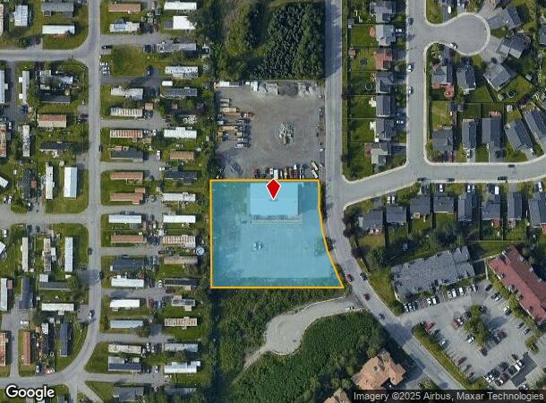  9600 Vanguard Dr, Anchorage, AK Parcel Map