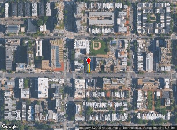  1355 U St Nw, Washington, DC Parcel Map