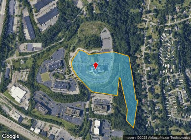 5 Penn Ctr W, Pittsburgh, PA Parcel Map