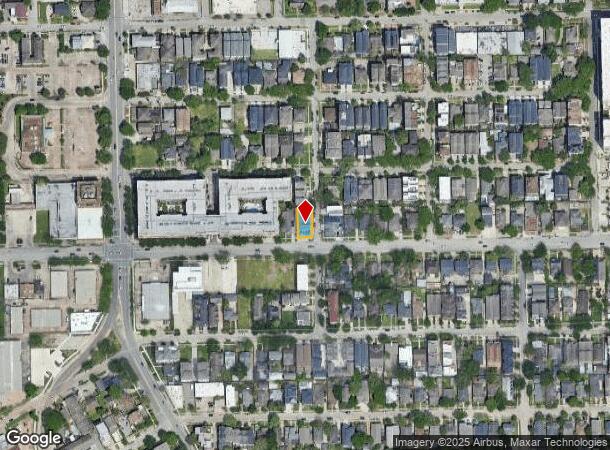 1302 W Gray St, Houston, TX Parcel Map