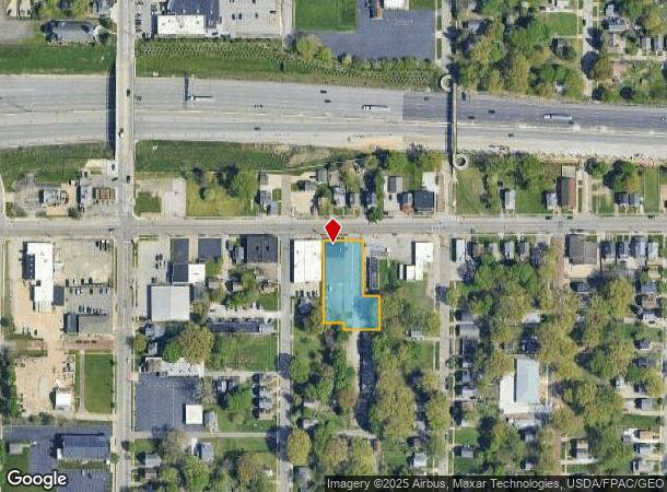  320 E South St, Akron, OH Parcel Map