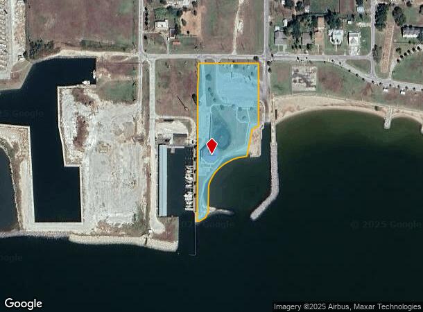 S Bay Blvd, Palacios, TX Parcel Map