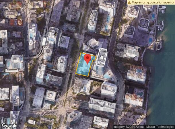  1101 Brickell Ave, Miami, FL Parcel Map