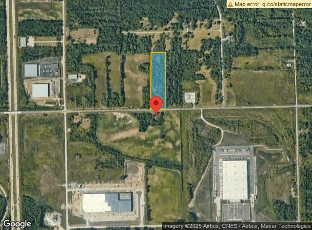  34560 Pennsylvania Rd, Romulus, MI Parcel Map