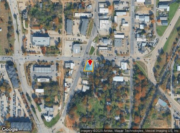 201 Eagle Dr, Denton, TX Parcel Map