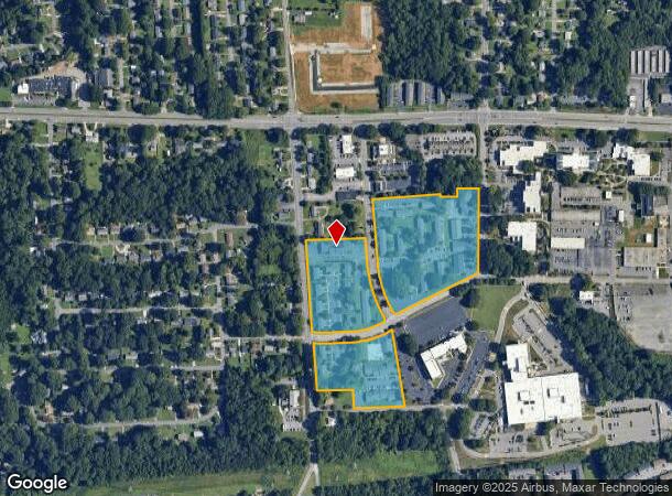 101 Williamsburg Ct, Winston Salem, NC Parcel Map