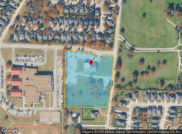 2020 Post Oak Dr, Corinth, TX Parcel Map
