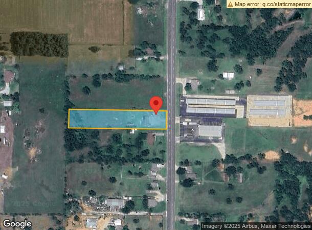  2497 S Harrah Rd, Harrah, OK Parcel Map