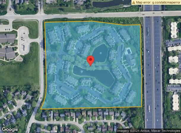  6612 Eagle Pointe Dr N, Indianapolis, IN Parcel Map