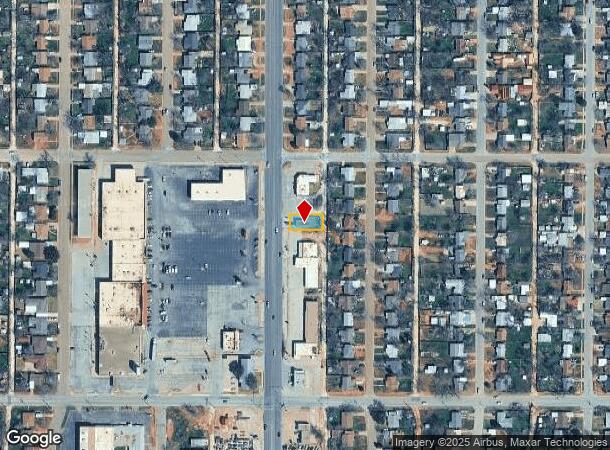  1325 N Mockingbird Ln, Abilene, TX Parcel Map