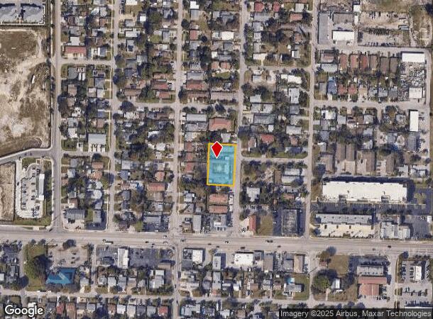 421 N 5Th St, Lantana, FL Parcel Map