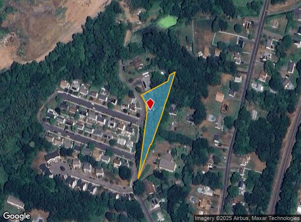  443 Colony St, Meriden, CT Parcel Map