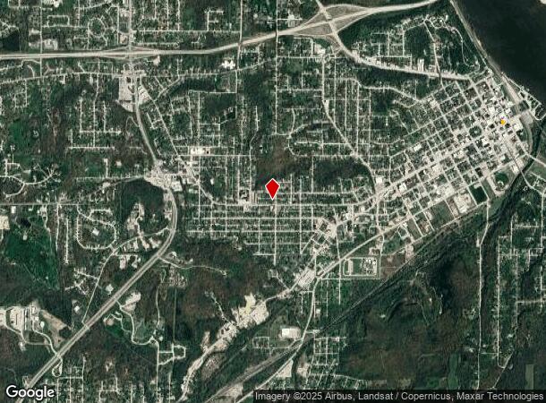  2124 Broadway, Hannibal, MO Parcel Map