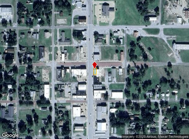 102 S Broadway Ave, Haskell, OK Parcel Map