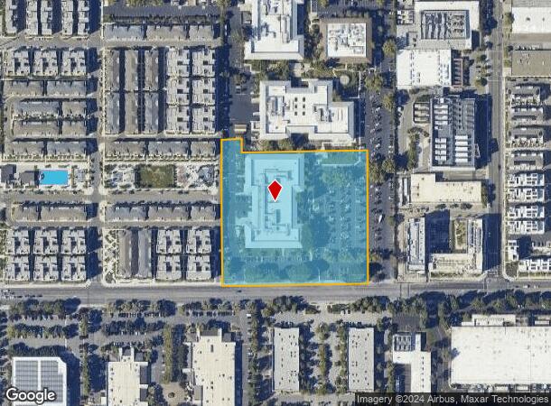  3420 Central Expy, Santa Clara, CA Parcel Map