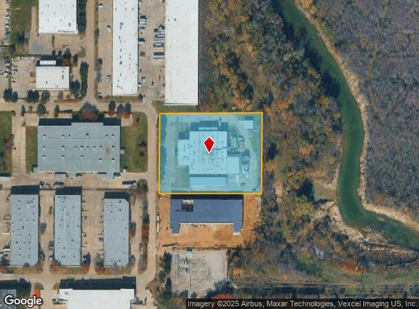 2350 114Th St, Grand Prairie, TX Parcel Map