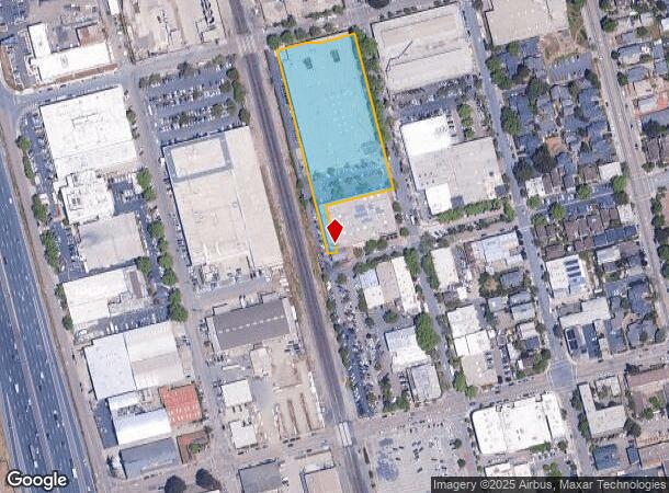 1716 4Th St, Berkeley, CA Parcel Map