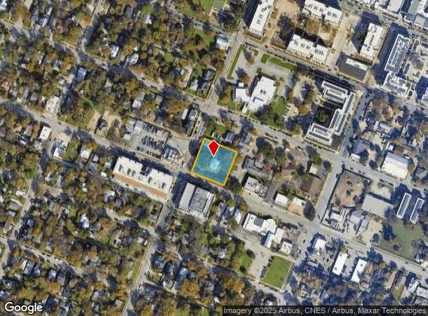  1602 E Cesar Chavez St, Austin, TX Parcel Map