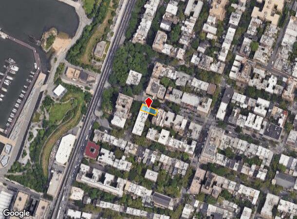  1 Montague Ter, Brooklyn, NY Parcel Map