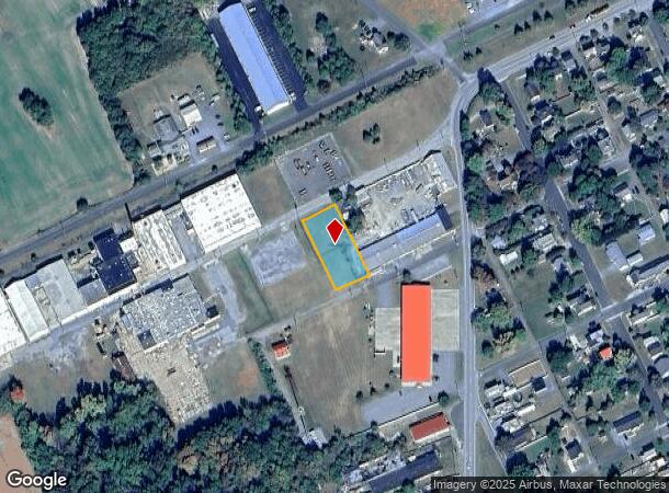 Factory Ave, Ridgely, MD Parcel Map
