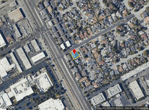  3590 Haig St, Santa Clara, CA Parcel Map