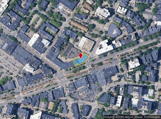 1292 Beacon St, Brookline, MA Parcel Map