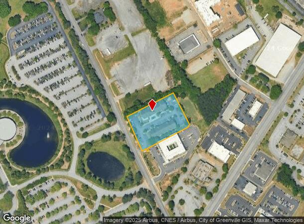  75 Mall Connector Rd, Greenville, SC Parcel Map