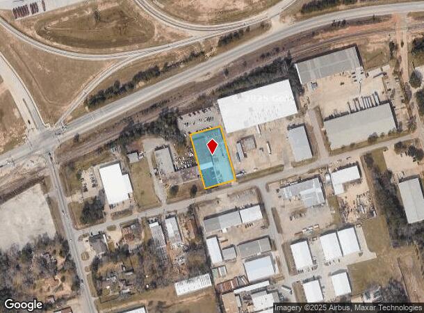 2615 Industrial Ln, Conroe, TX Parcel Map