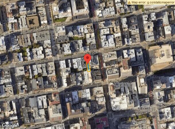  729 Bush St, San Francisco, CA Parcel Map