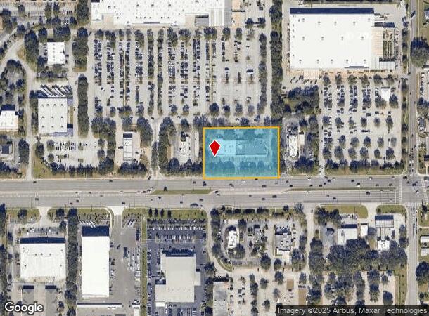 1240 E Brandon Blvd, Brandon, FL Parcel Map
