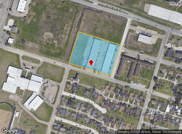1744 W 4Th St, Freeport, TX Parcel Map