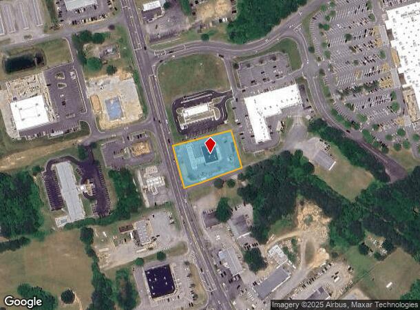 608 N Main St, Kilmarnock, VA Parcel Map