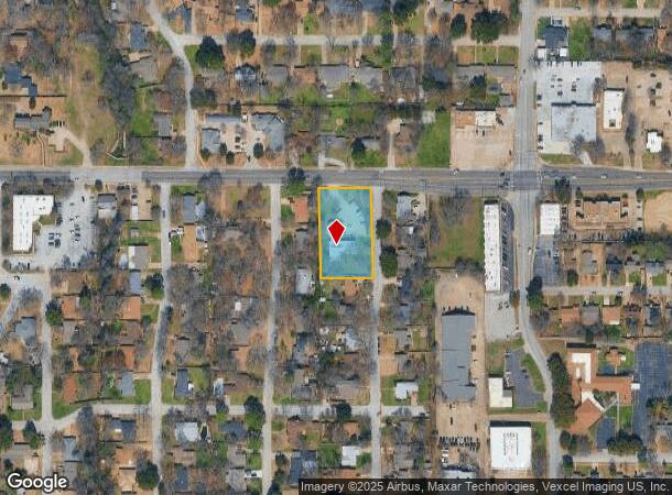 1300 W Randol Mill Rd, Arlington, TX Parcel Map