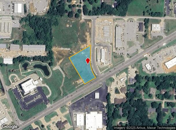1701 Visions Ave, Jonesboro, AR Parcel Map