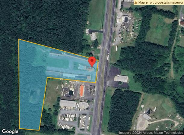  825 Ocean Hwy, Pocomoke City, MD Parcel Map