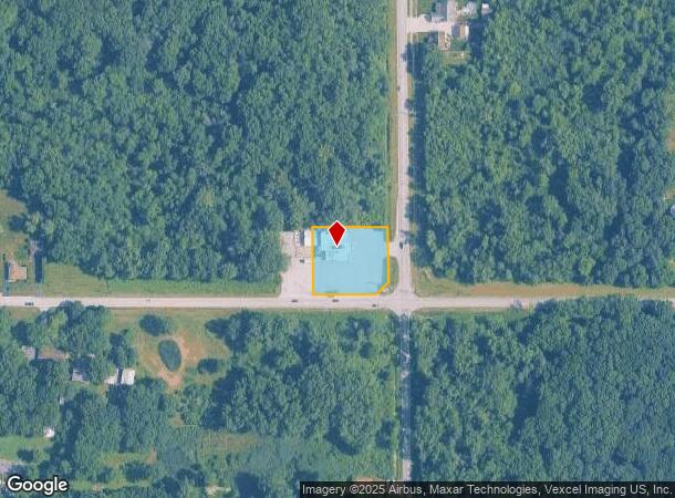 840 S Broad St, Griffith, IN Parcel Map