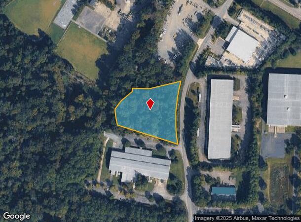 1704 Endeavor Dr, Williamsburg, VA Parcel Map