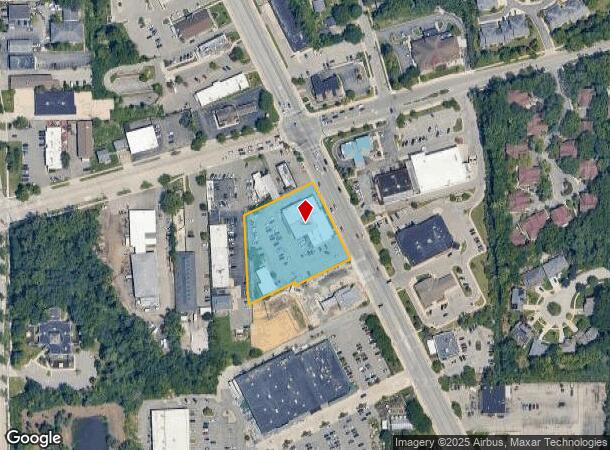 2163 W Stadium Blvd, Ann Arbor, MI Parcel Map