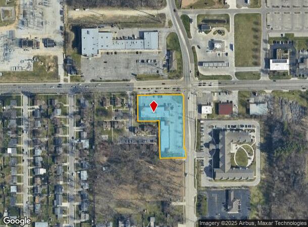  3618 Edison Rd, South Bend, IN Parcel Map