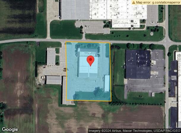  555 Van Camp Rd, Bowling Green, OH Parcel Map